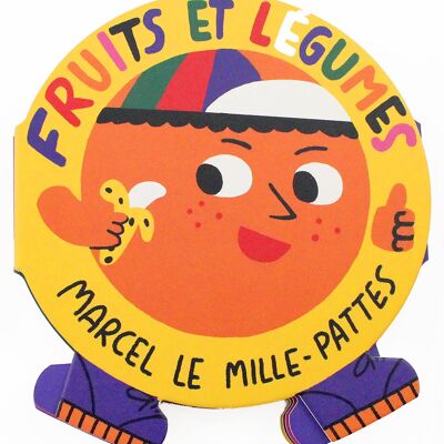 Marcel el ciempiés Frutas y verduras