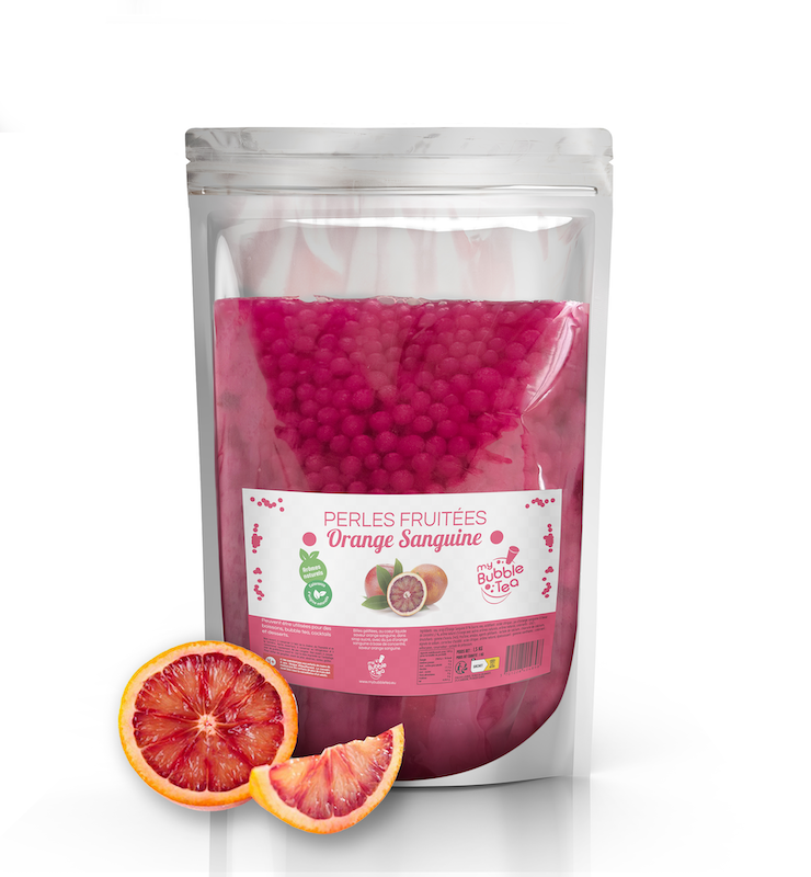 Fruity Blood Orange Pearls - Bubble Tea - 1.5kgs