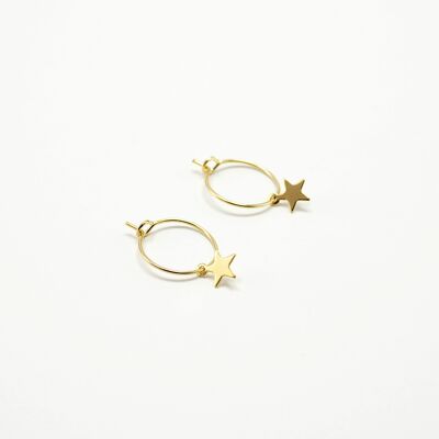 Mini star hoops