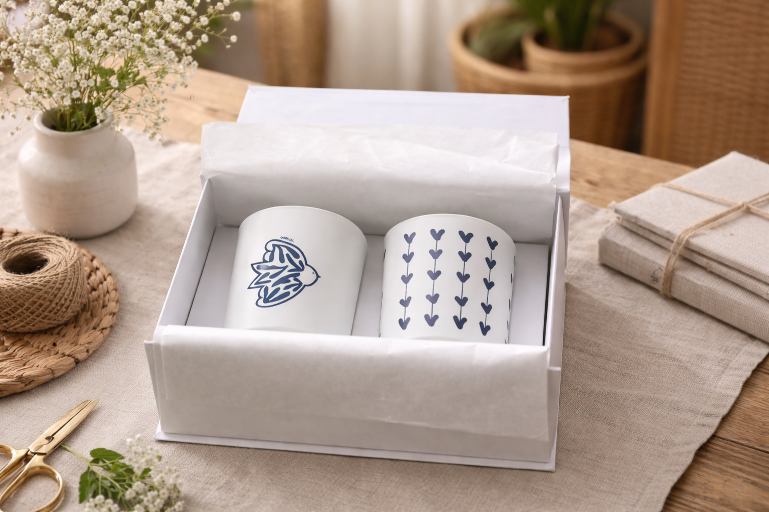 THANK YOU BOX - 2 candles