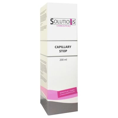 Envase de salón CAPILLARY STOP 200 ml para tratamientos faciales y tratamientos