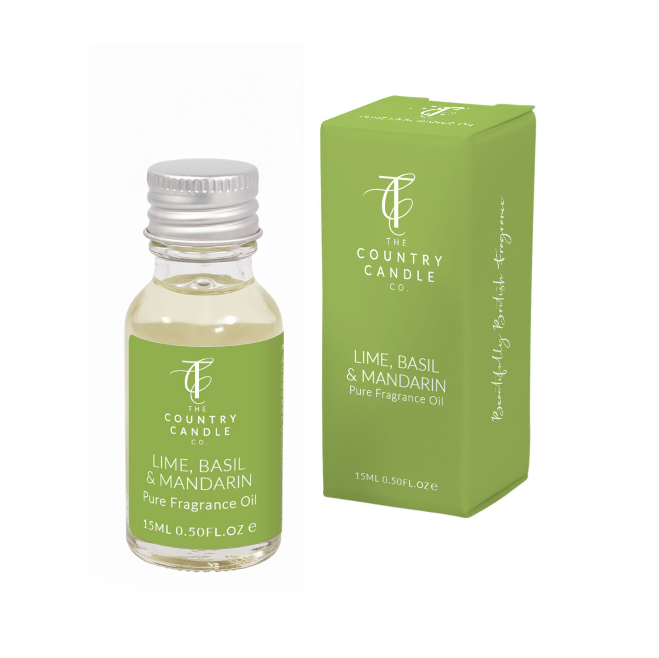 NEW PASTELS-Lime, Basil & Mandarin 15ml Pure Fragrance Oil