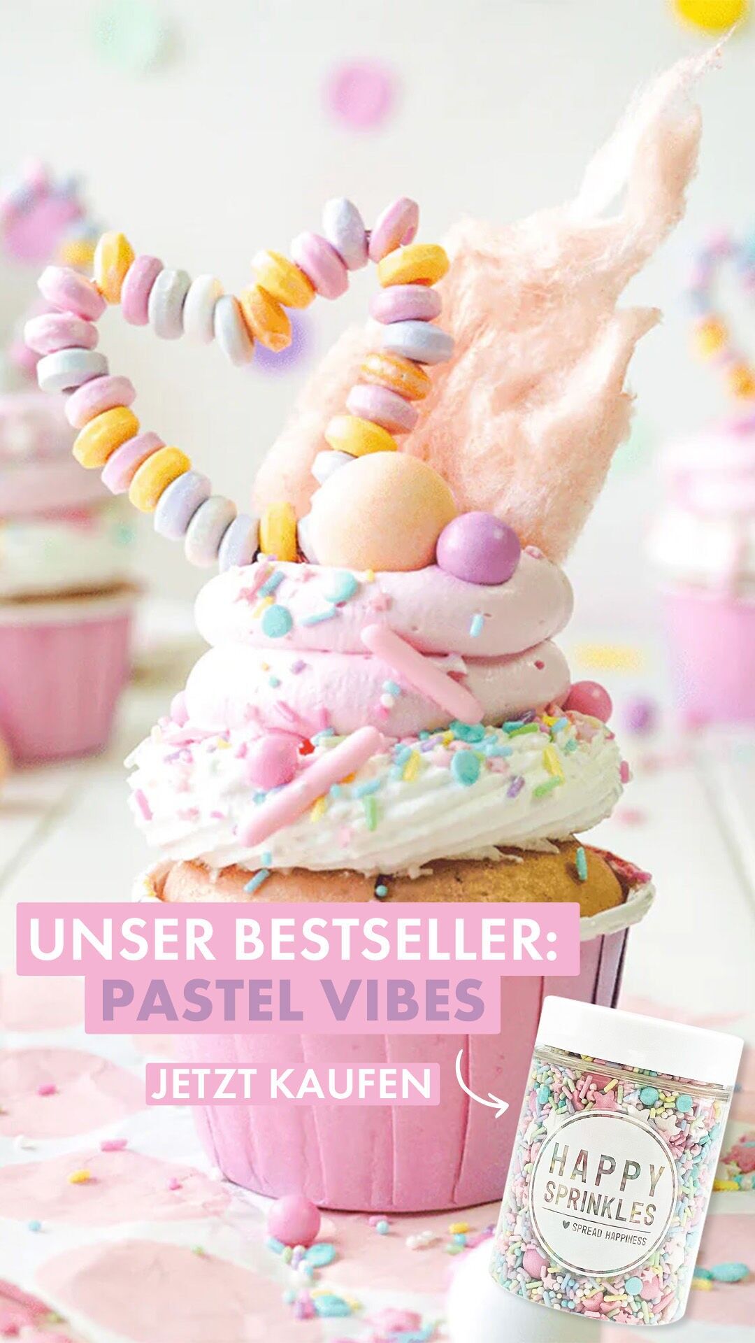 Happy Sprinkles Pastel Vibes (90g)