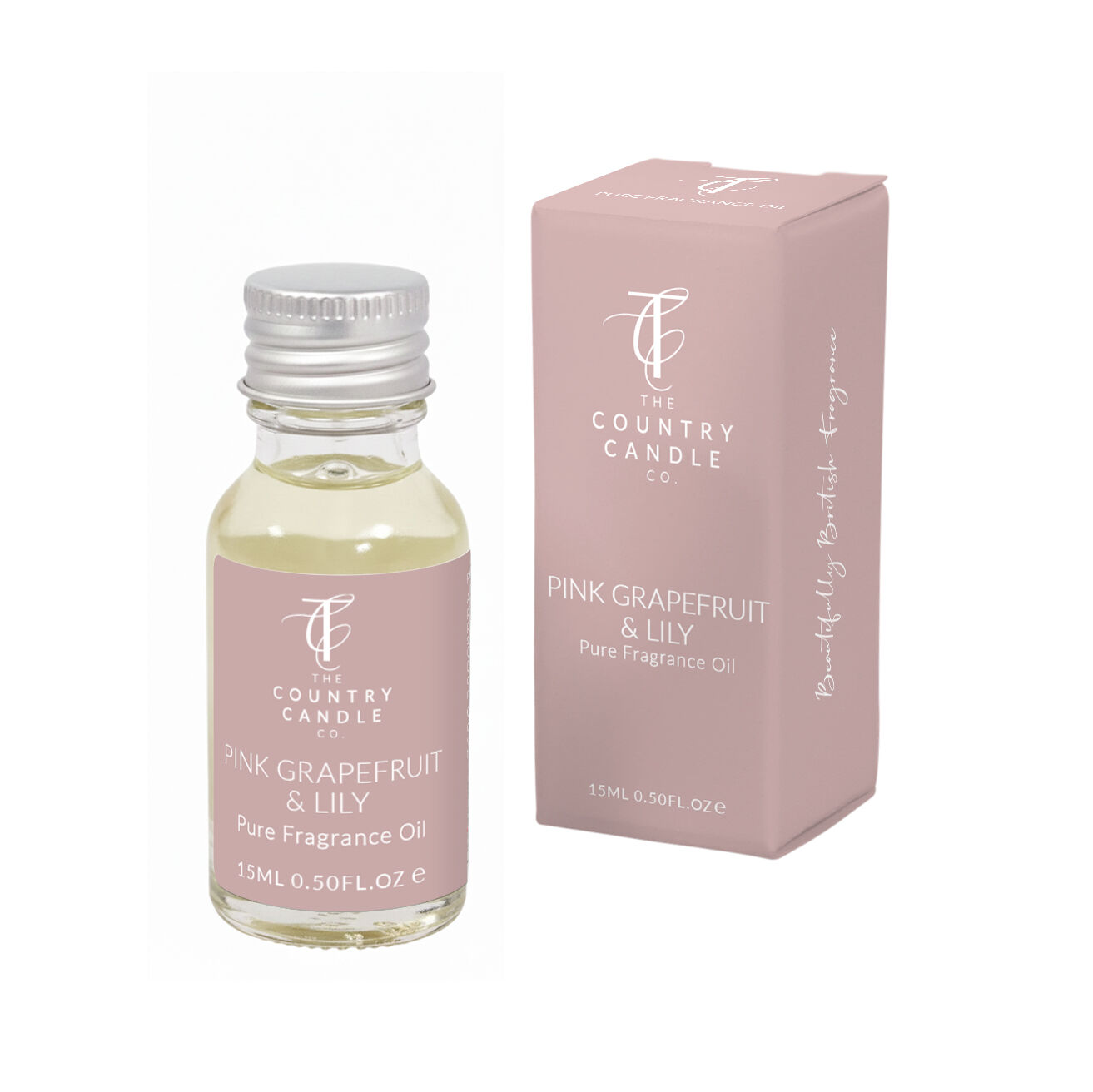 NEW PASTELS-Pink Grapefruit & Lily 15ml Pure Fragrance Oil