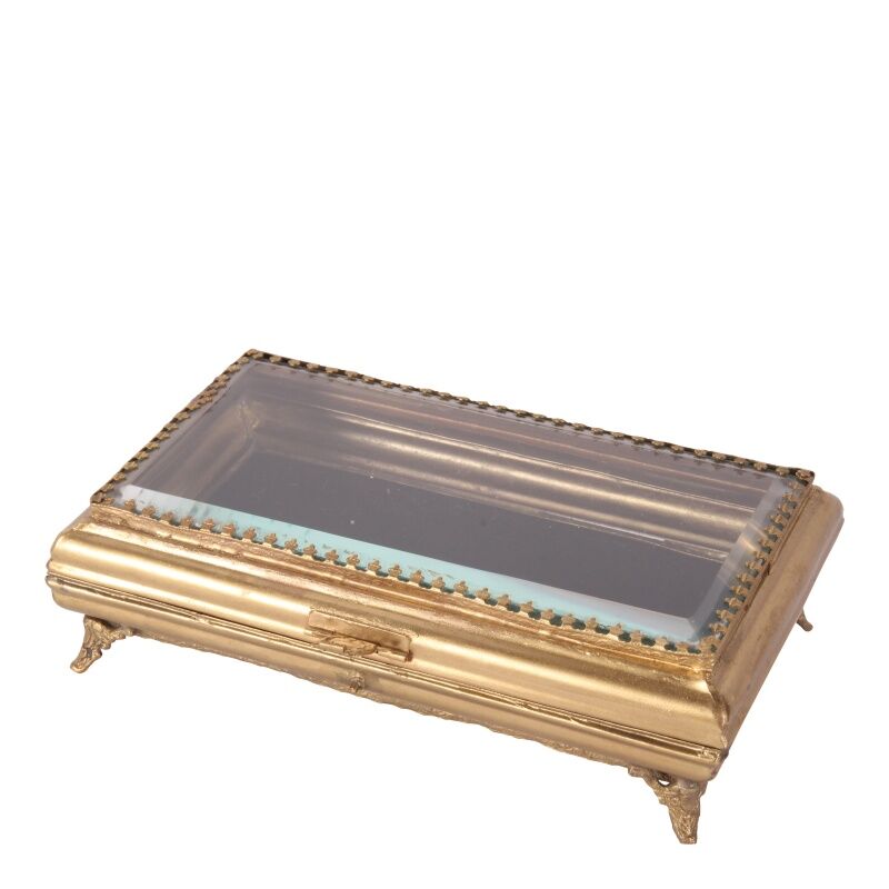 Decorative Box Rectangular 18 cm - Gold