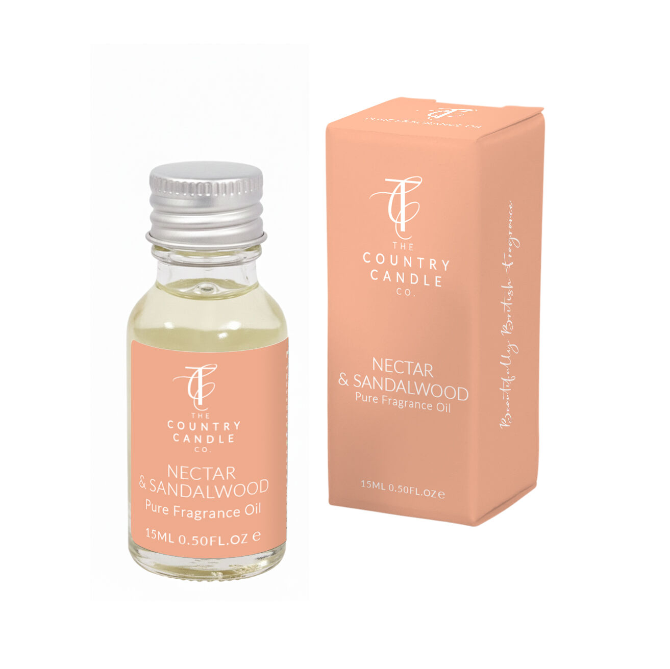 NEW PASTELS-Nectar & Sandalwood 15ml Pure Fragrance Oil