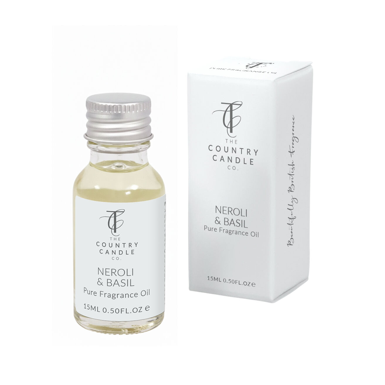 NEW PASTELS-Neroli & Basil 15ml Pure Fragrance Oil