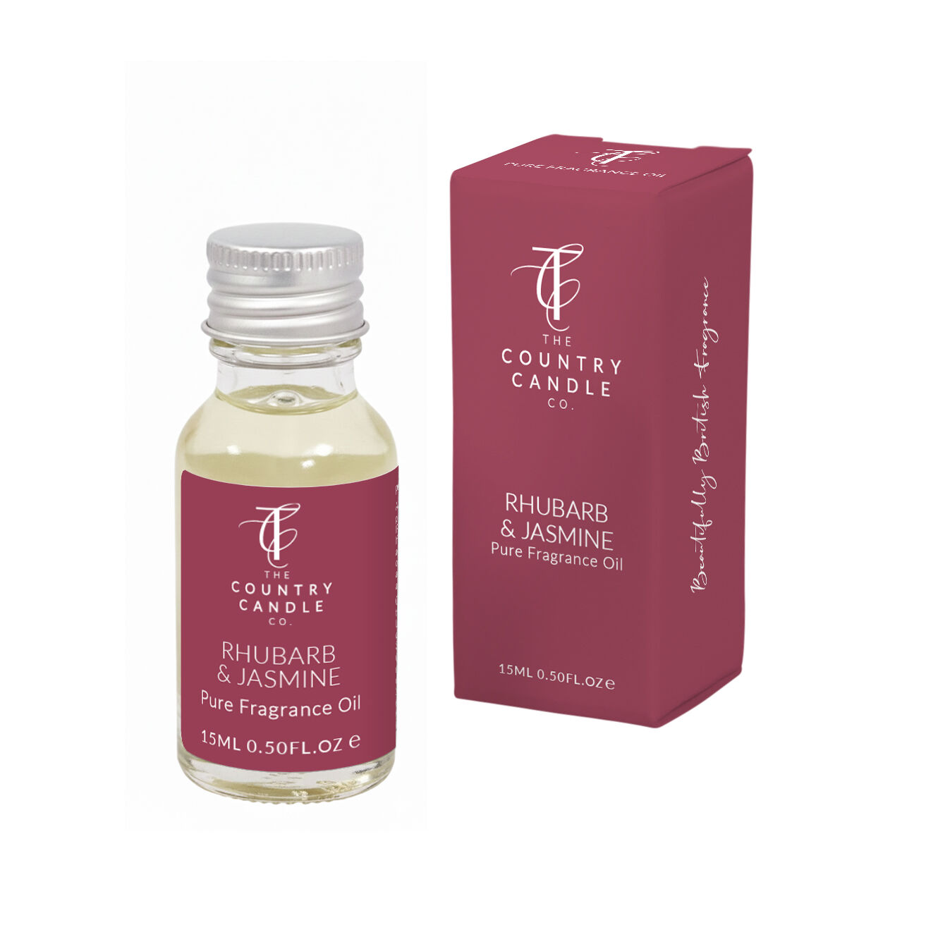 NEW PASTELS-Rhubarb & Jasmine 15ml Pure Fragrance Oil