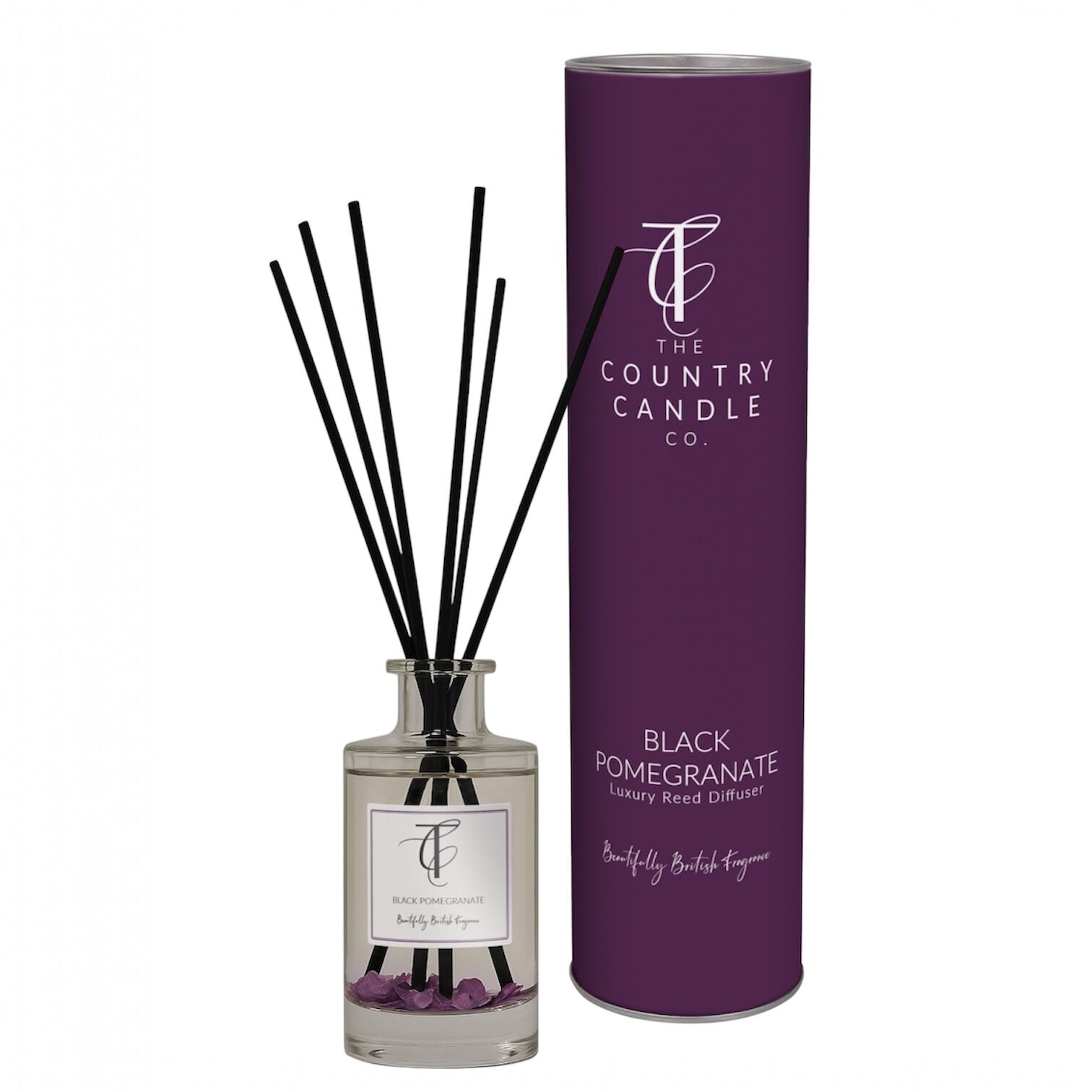 NEW PASTELS-Black Pomegranate 100ml Reed Diffuser