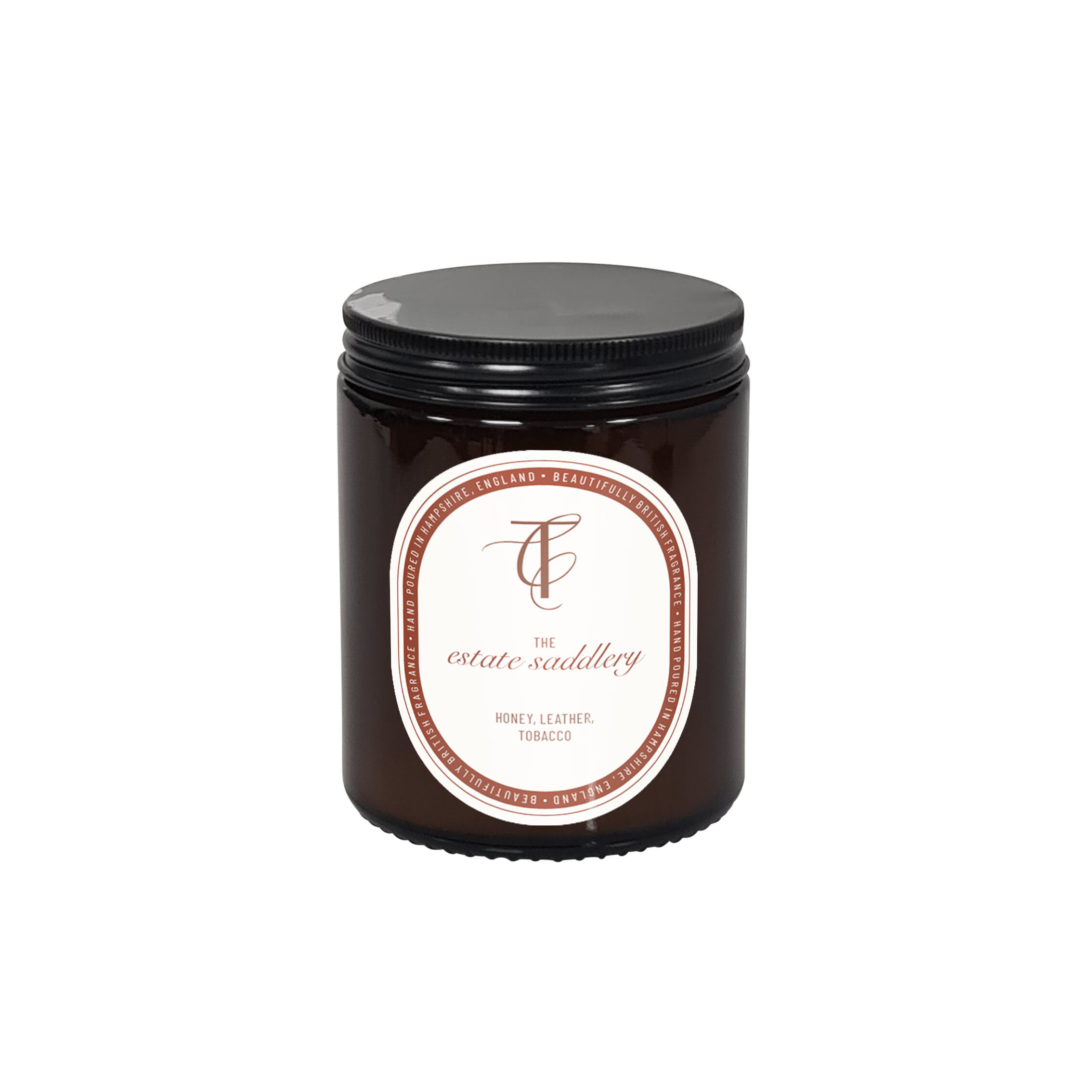 COAST & COUNTRY-The Estate Saddlery 150g Glass Soy Wax candle
