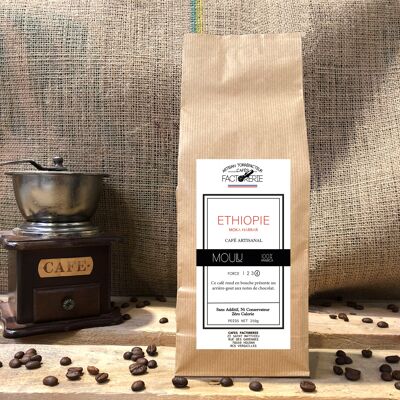 ETHIOPIA MOKA HARRAR GROUND COFFEE - 250g