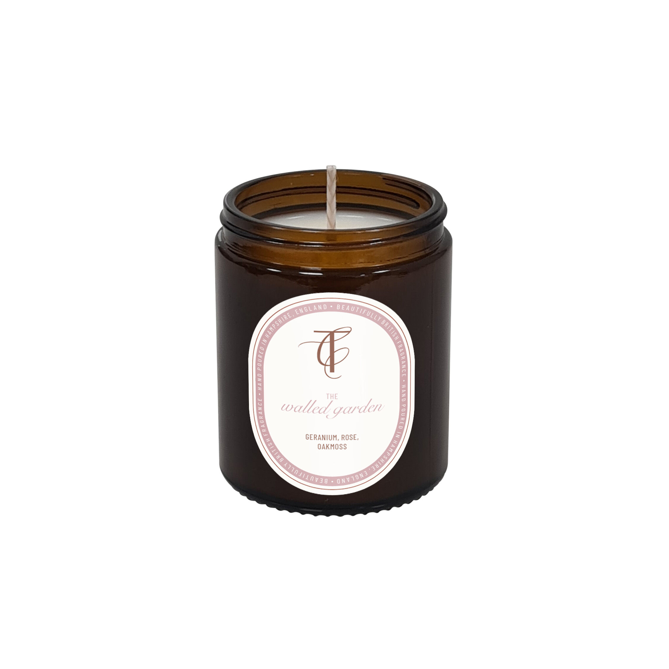 COAST & COUNTRY-Walled Garden 150g Glass Soy Wax Candle