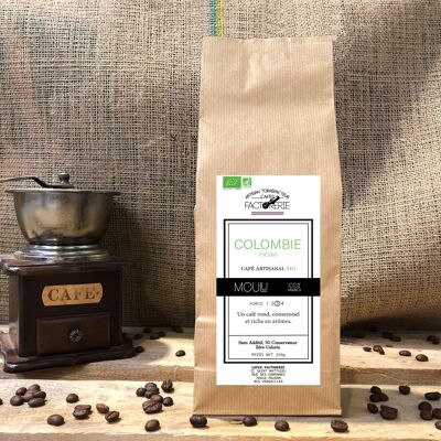 COLOMBIA EXCELSO ORGANIC GROUND COFFEE - 250g