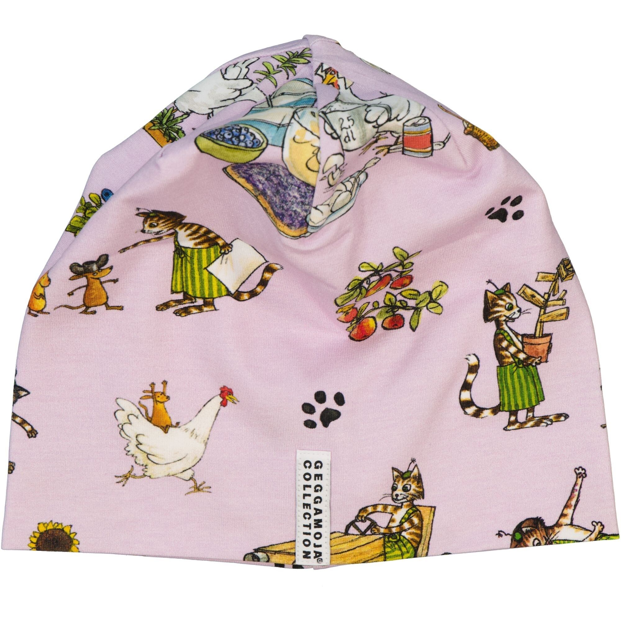Hat Pettson and Findus Purple