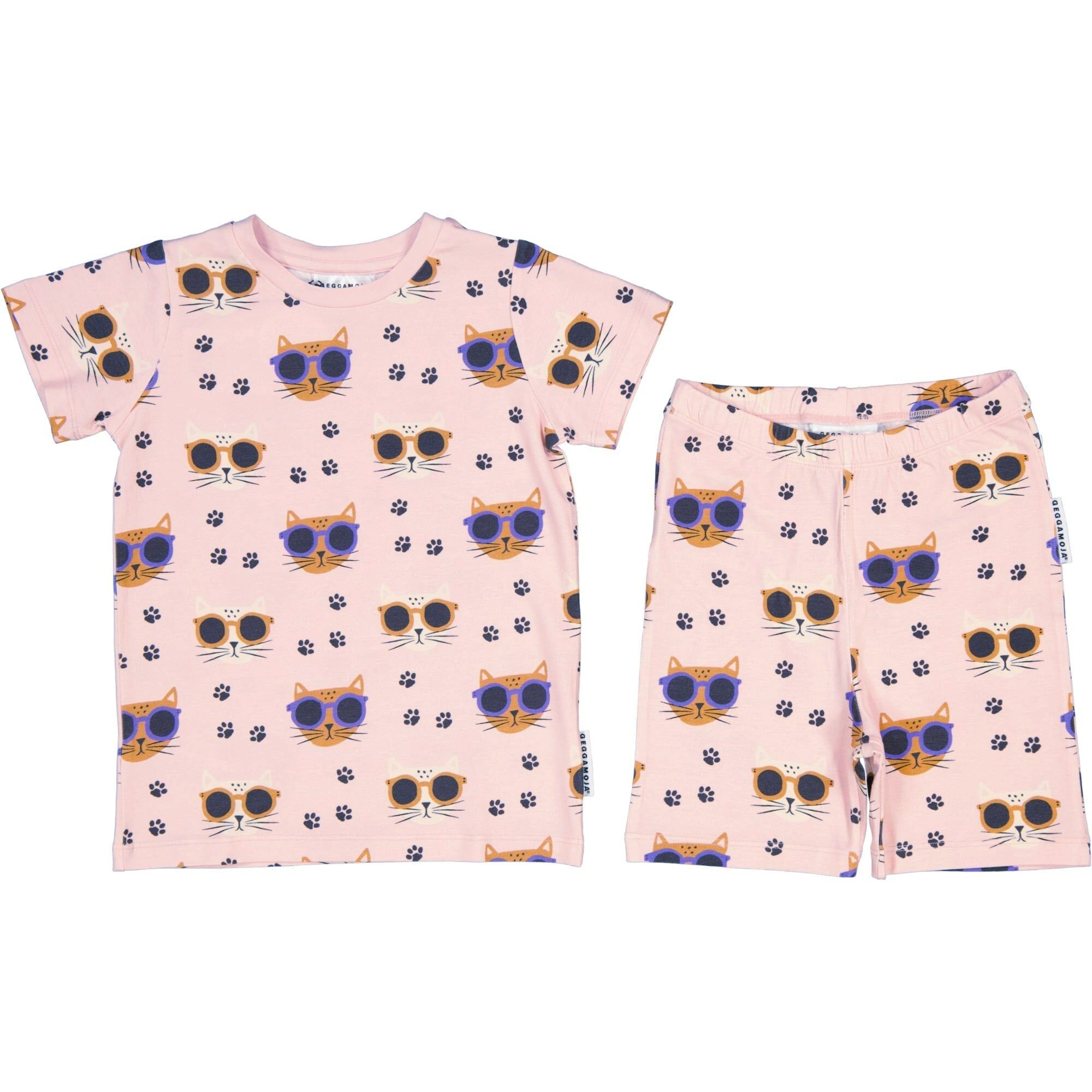 Set pigiama Bambu Cool Cats Rosa