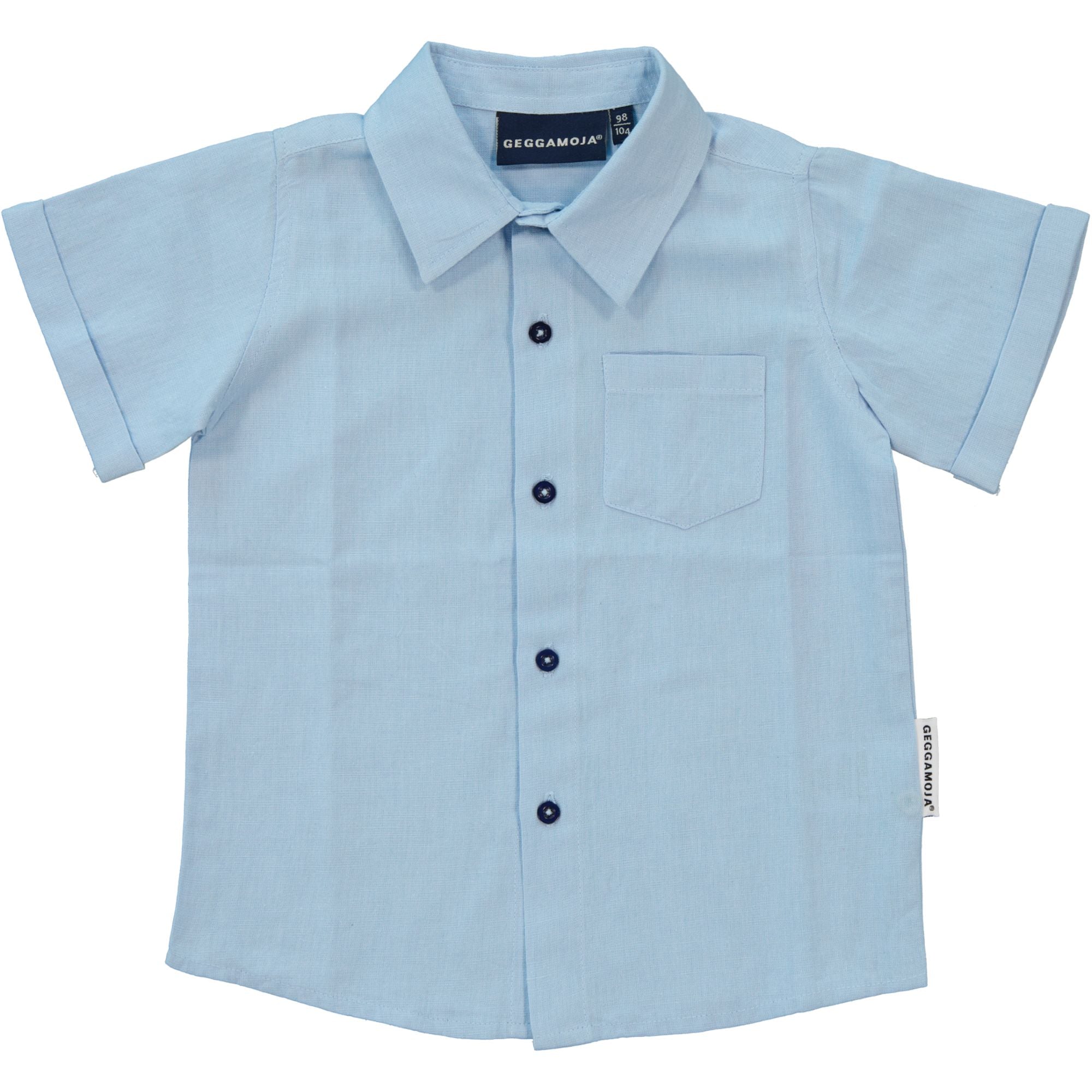 Linen Shirt Light Blue
