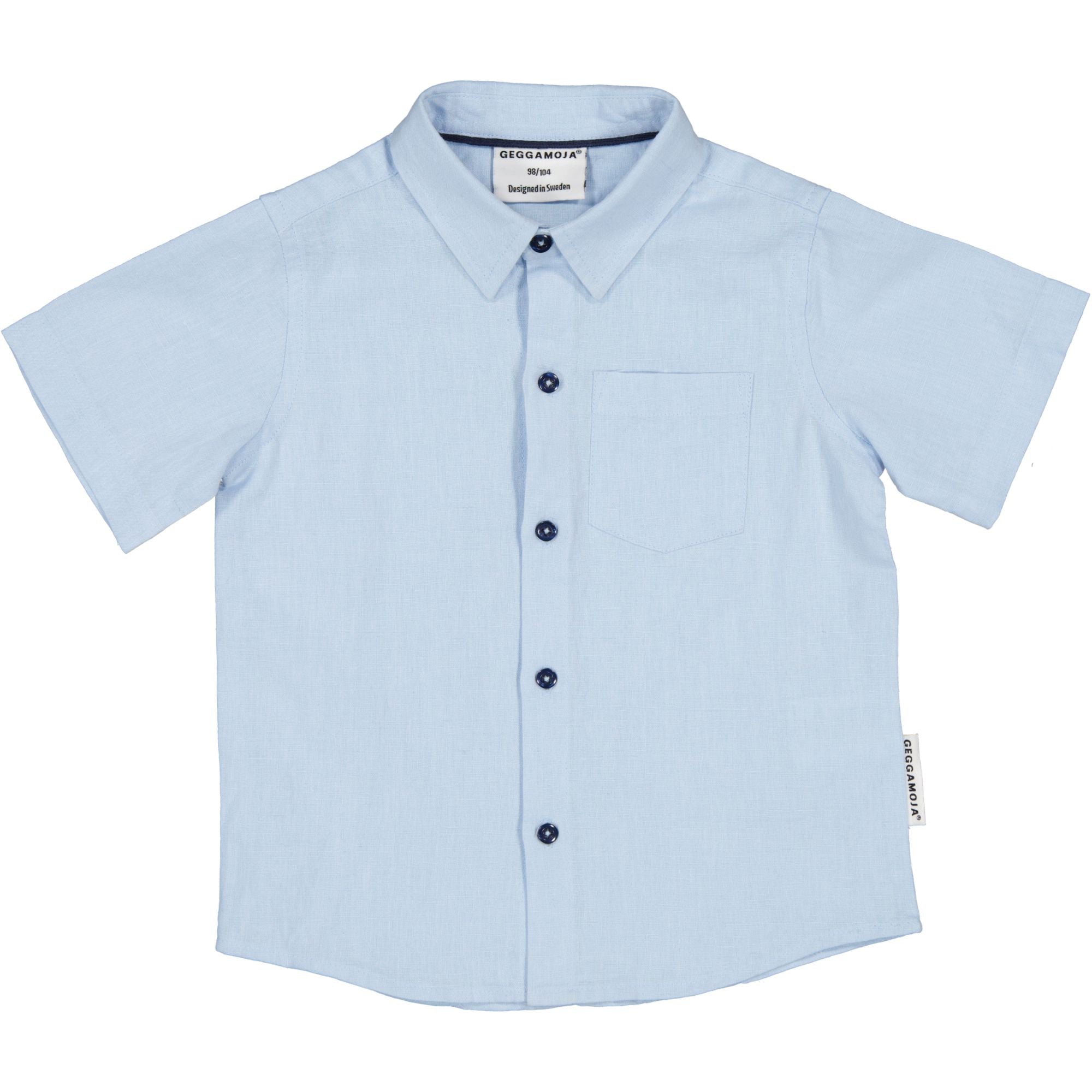 Linen Shirt Light Blue