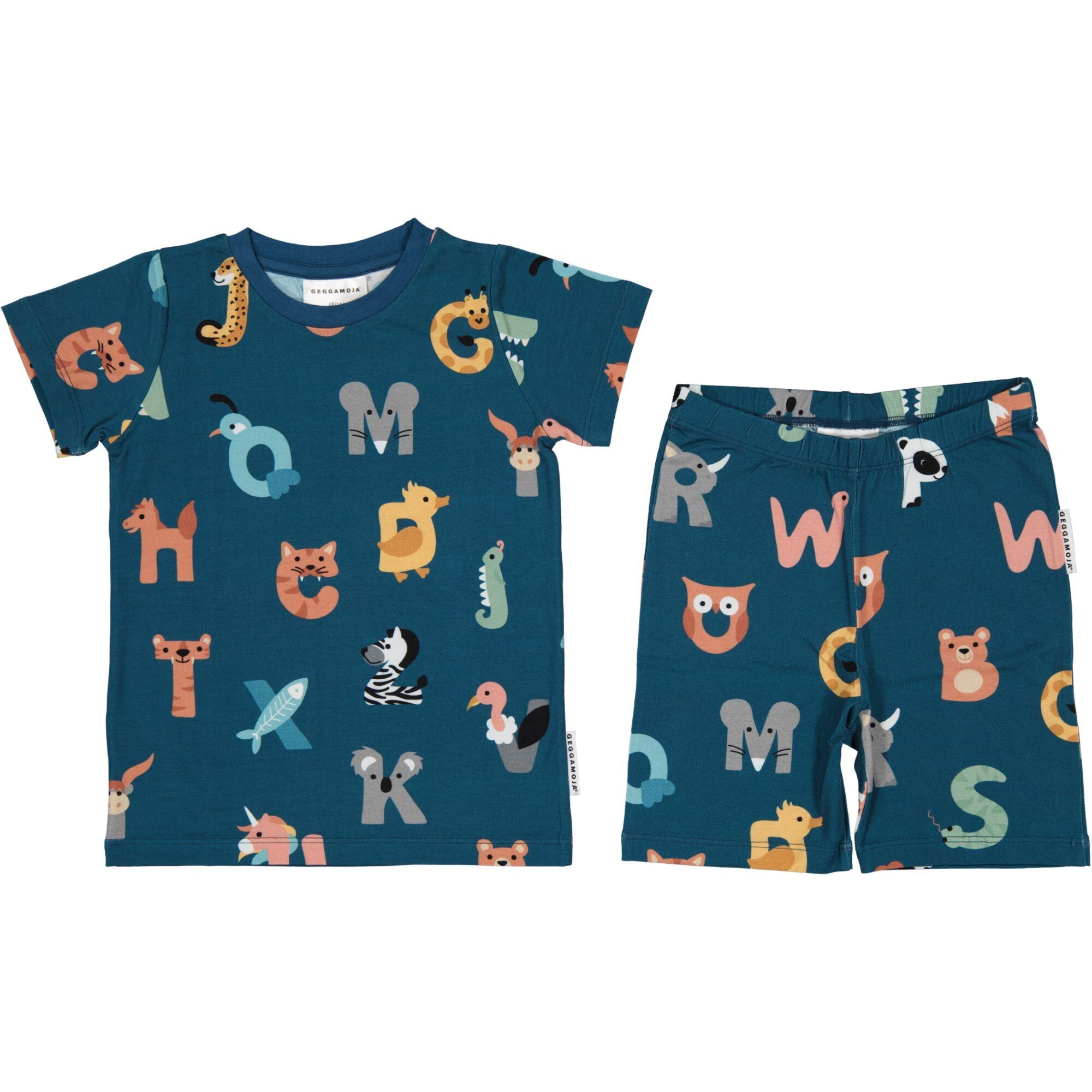 Summer Set Bamboo Animal Letters