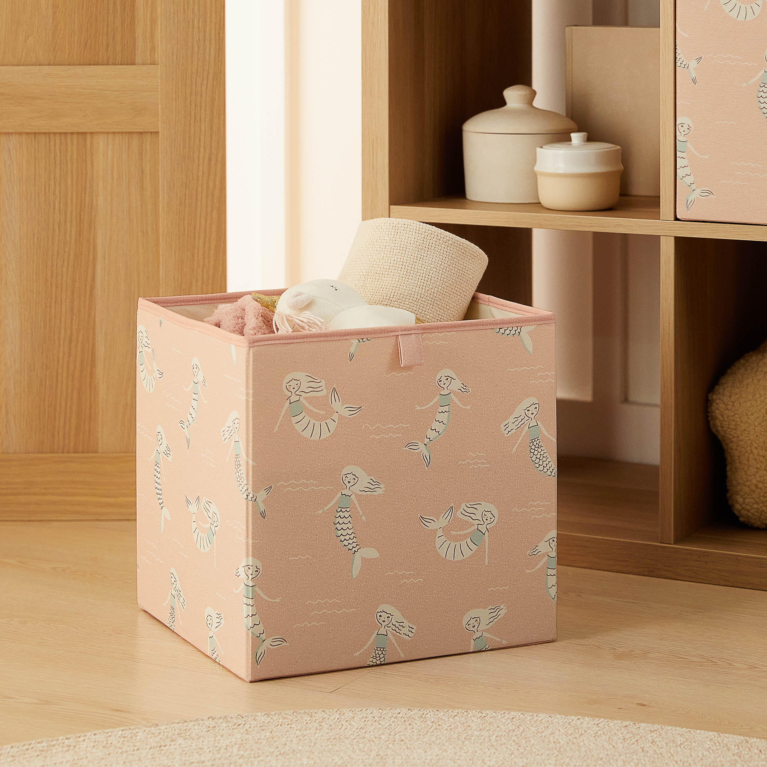 AUFBEWAHRUNGSBOX, MEERJUNGFRAUENMUSTER