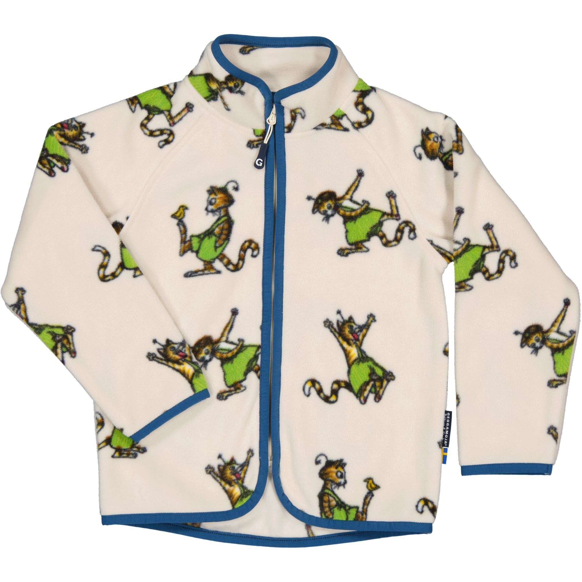 Fleece jacket Pettson and Findus Beige