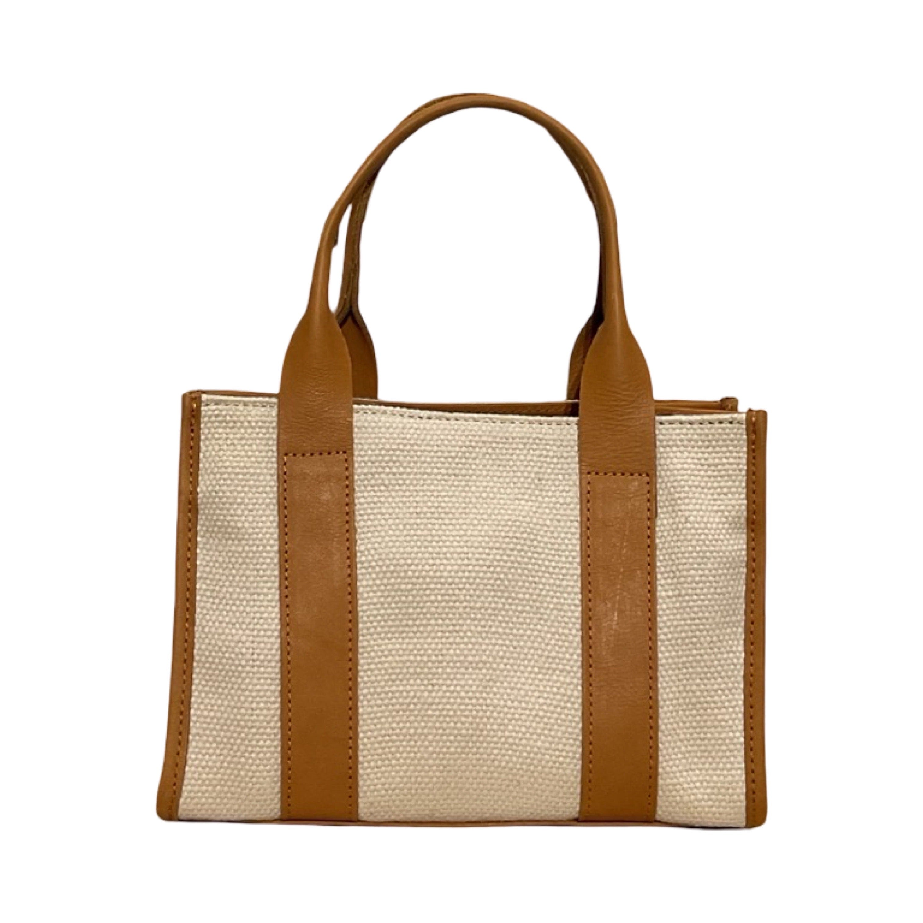 SAC A MAIN LIN CABAS LOUISE PETIT