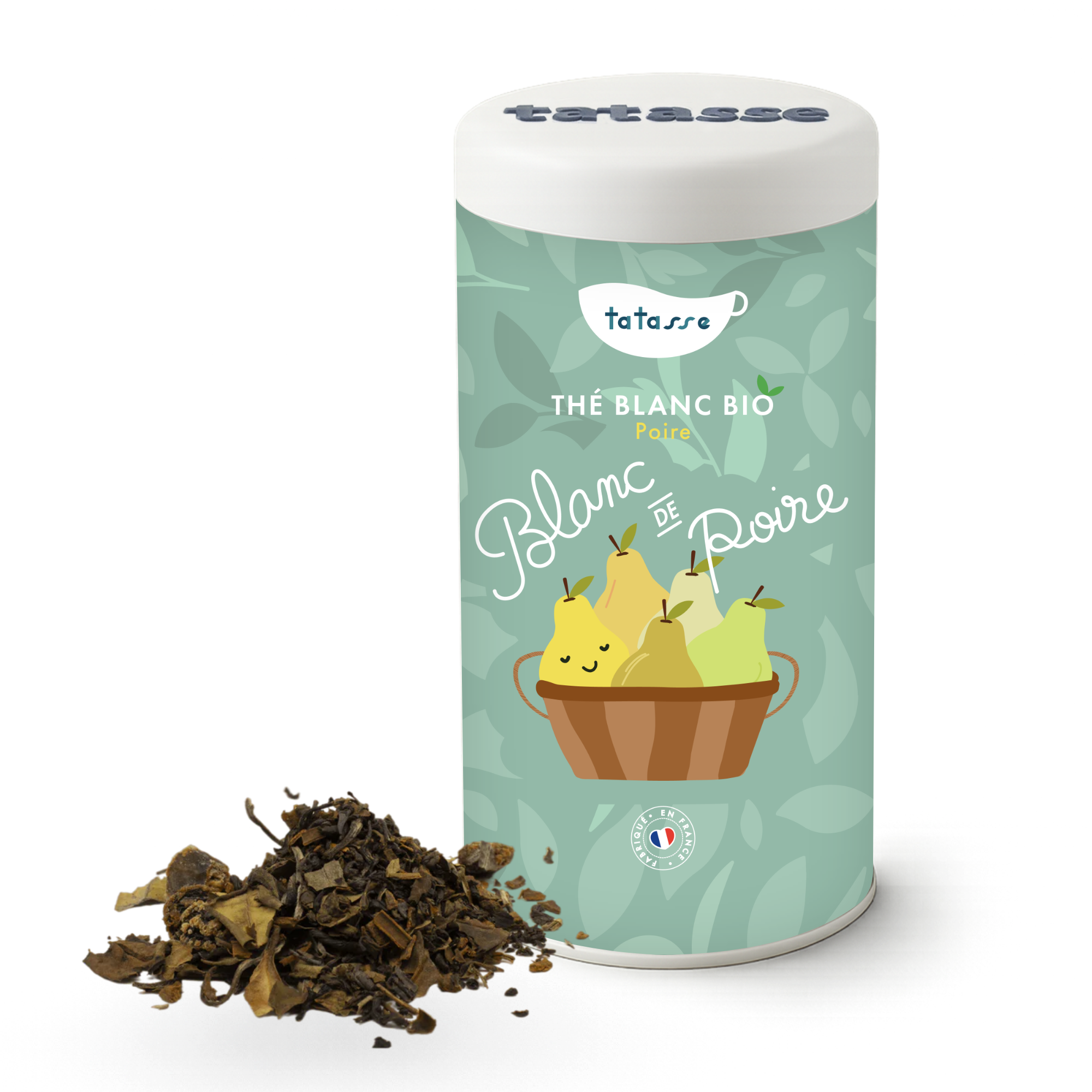 Organic white pear tea – delicate and fruity infusion – White Pear