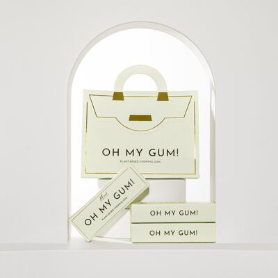 Oh my gum! mint gift bag (3 packets of mint)