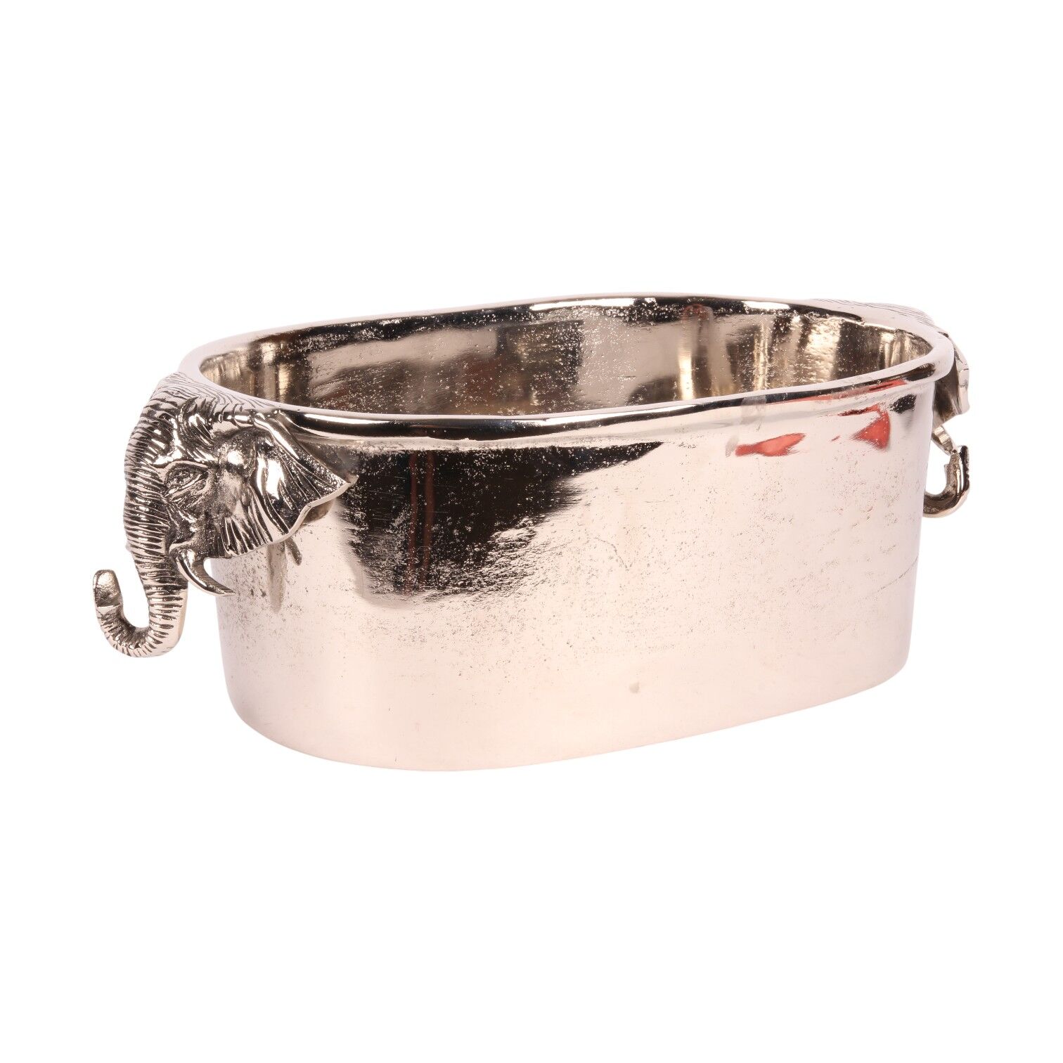 Wine Cooler Elephant 45 cm - Silver - Alum