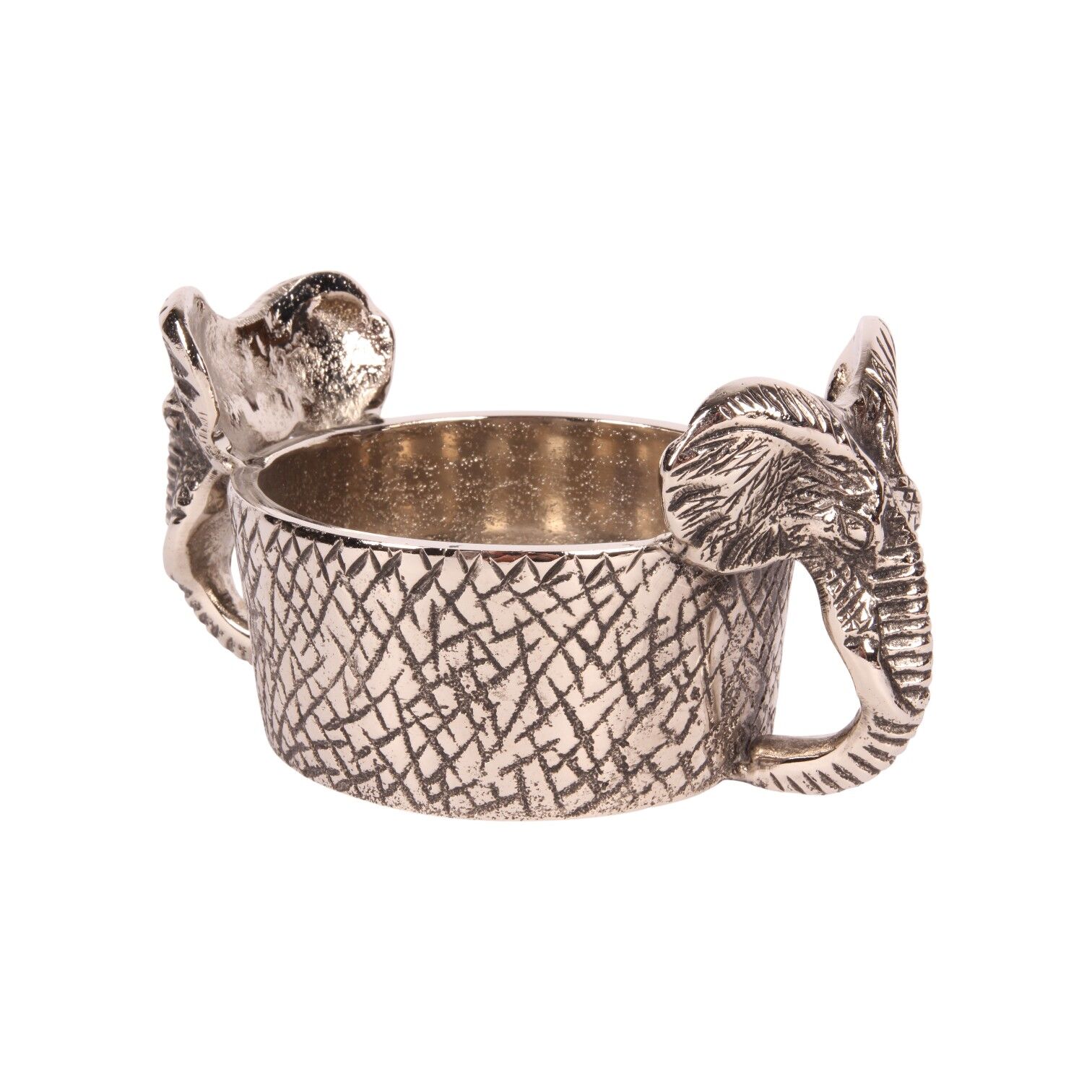 Bottle Holder Elephant 9 cm - Silver -