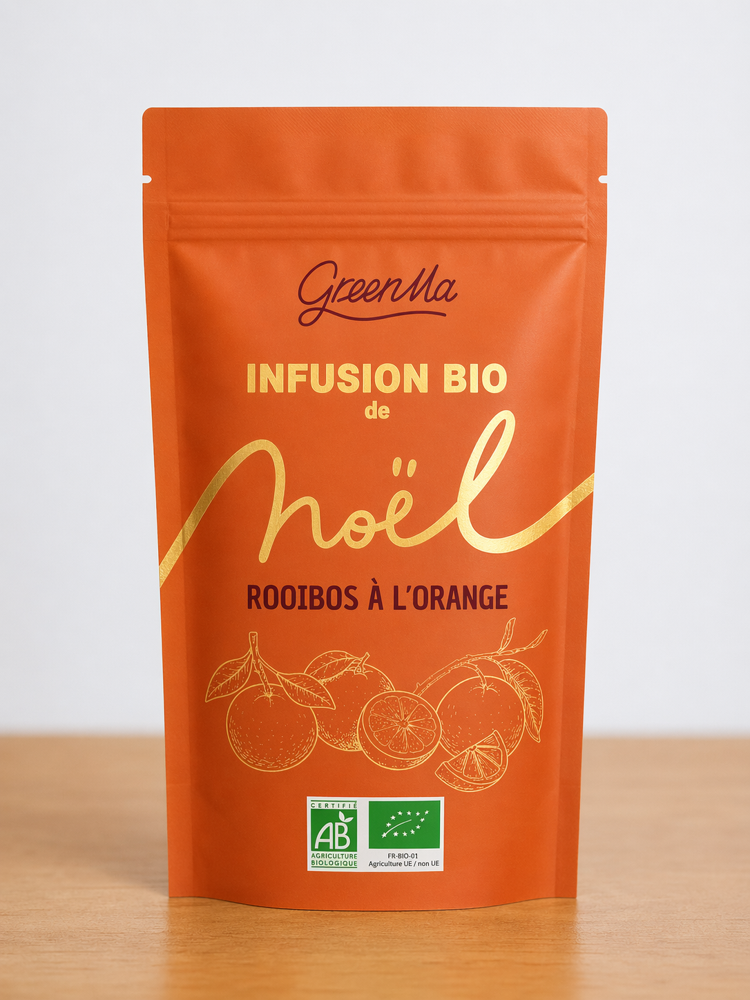ROOIBOS ORANGE CINNAMON - Organic Infusion - Refill