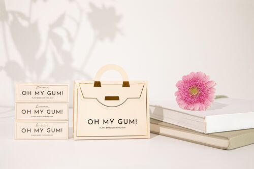 Oh my gum! cinnamon gift bag (3 packets of cinnamon gum)