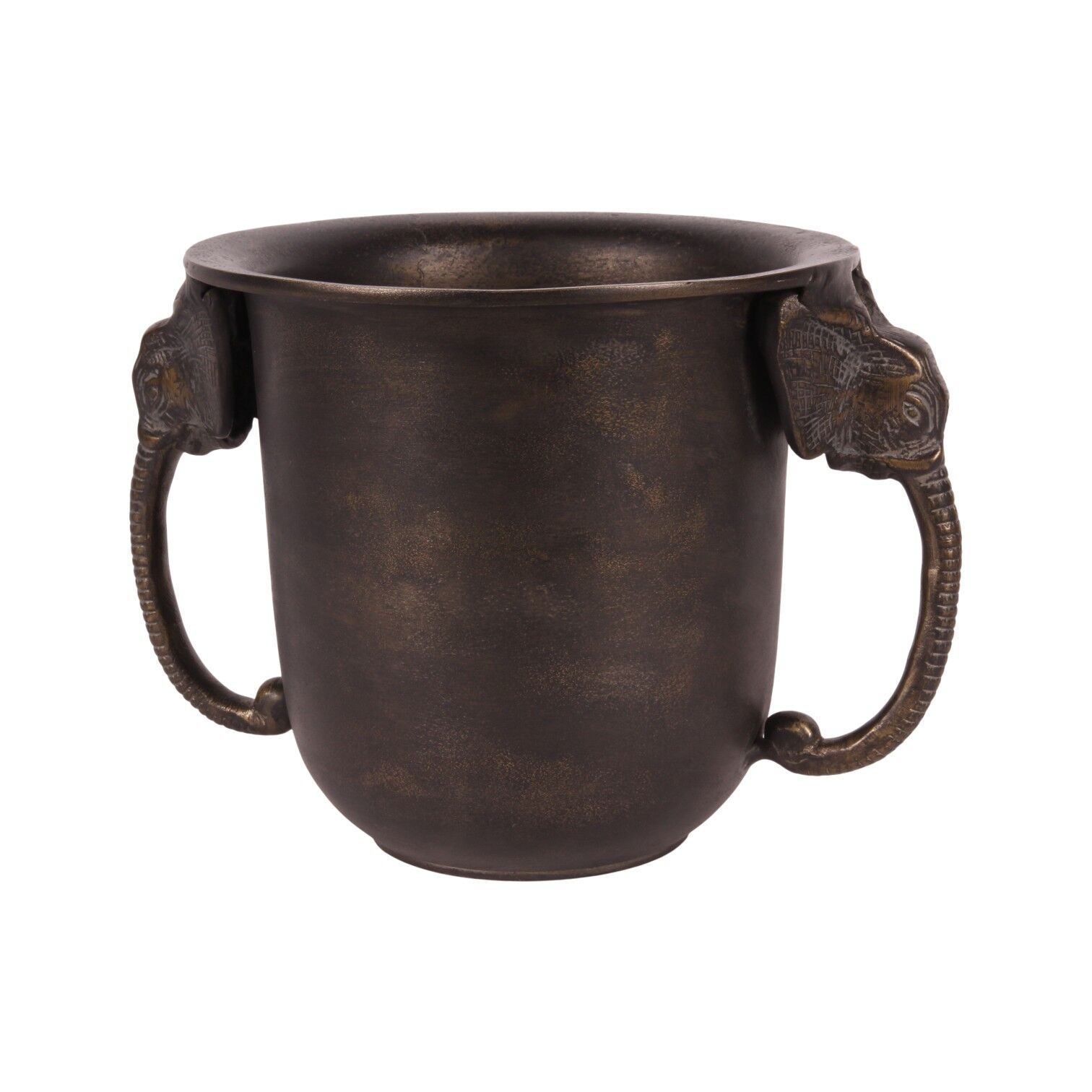 Wine Cooler Elephant 20 cm - Antique Gold