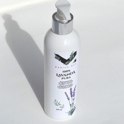 100% lavanda pura shower gel  with lavender,eucalyptus and rosemary extracts