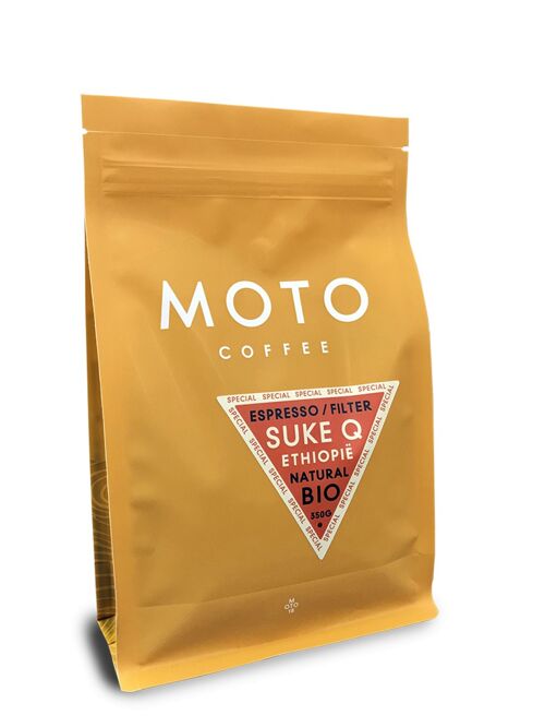 Ethiopië Suke Q - 350g - Espresso/Filter - 100% Biologisch