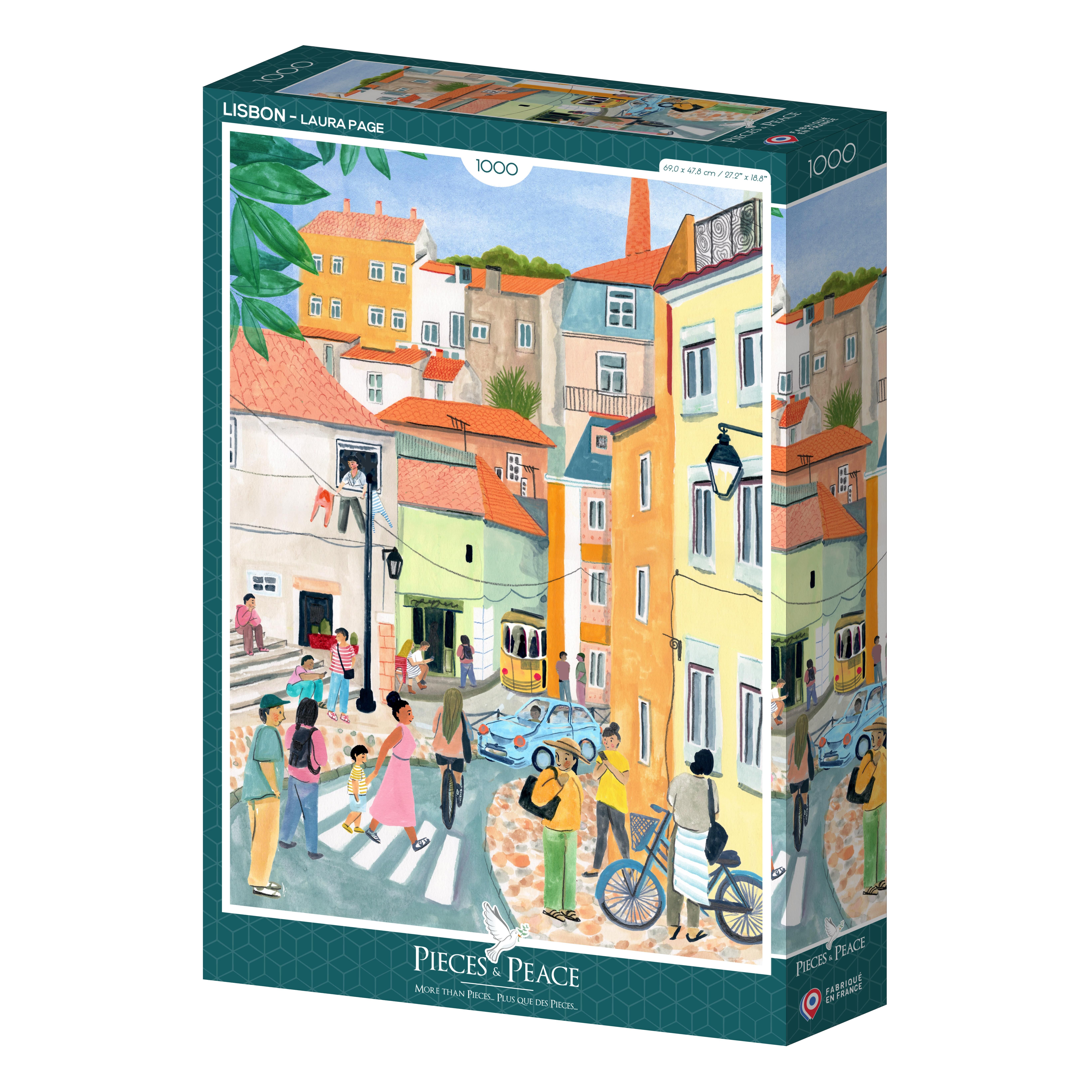 1000 Piece Puzzle - Lisbon
