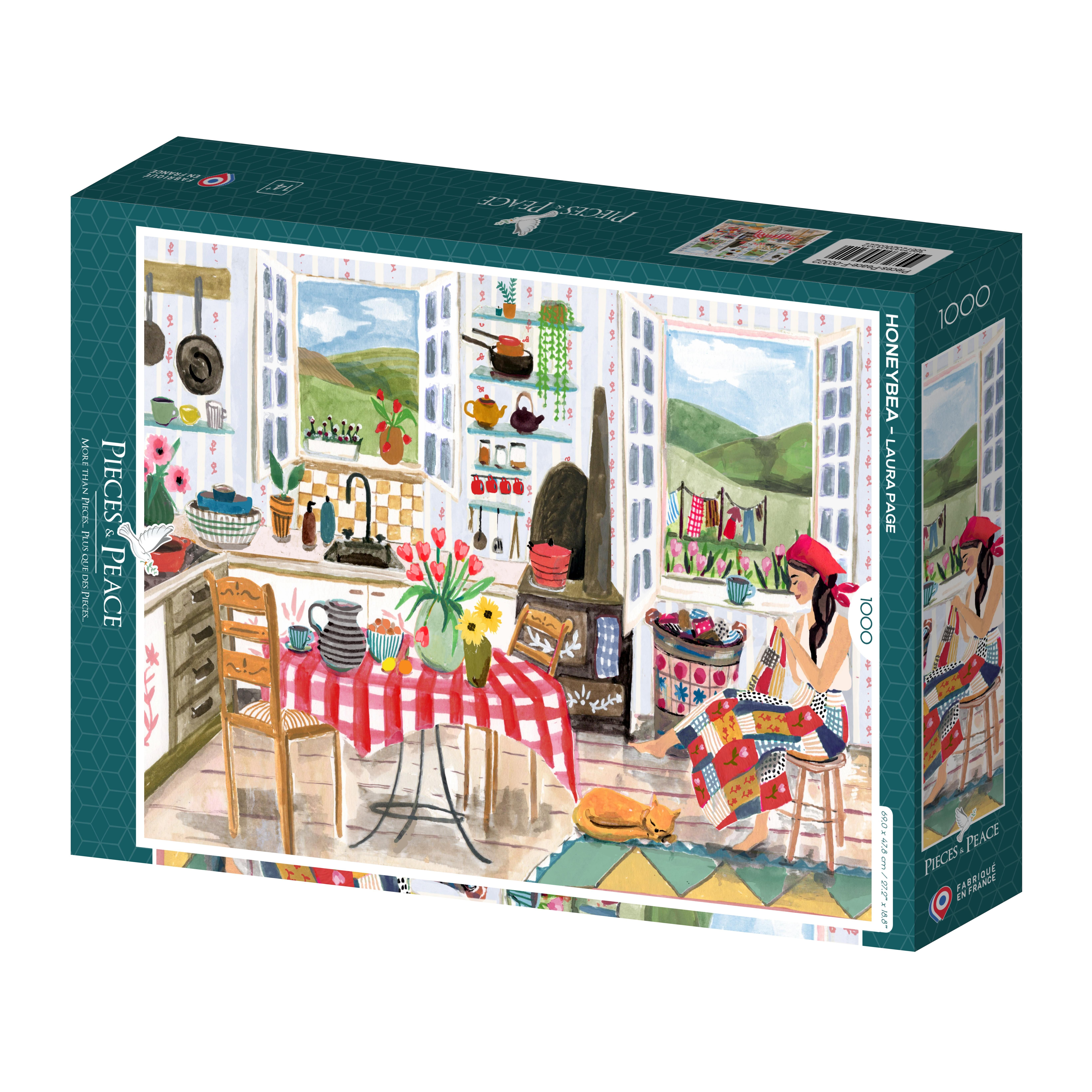 1000 Piece Puzzle - Honeybea