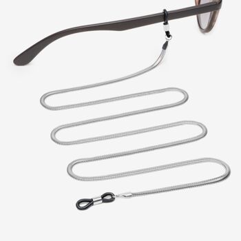 chaîne à lunettes Isâbel | Argent 1