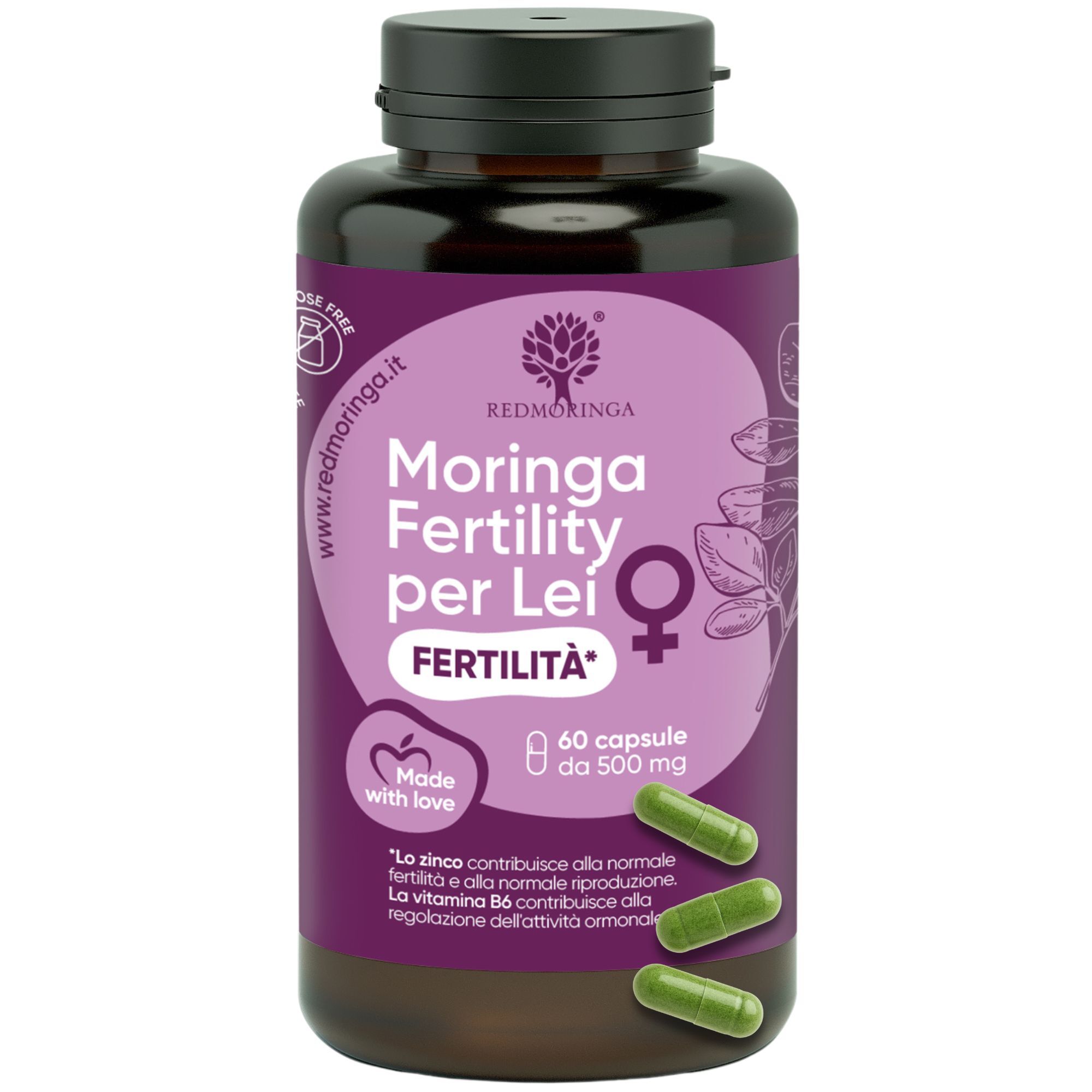 FERTILITY FOR HER Moringa Fertility Food Supplement for Her