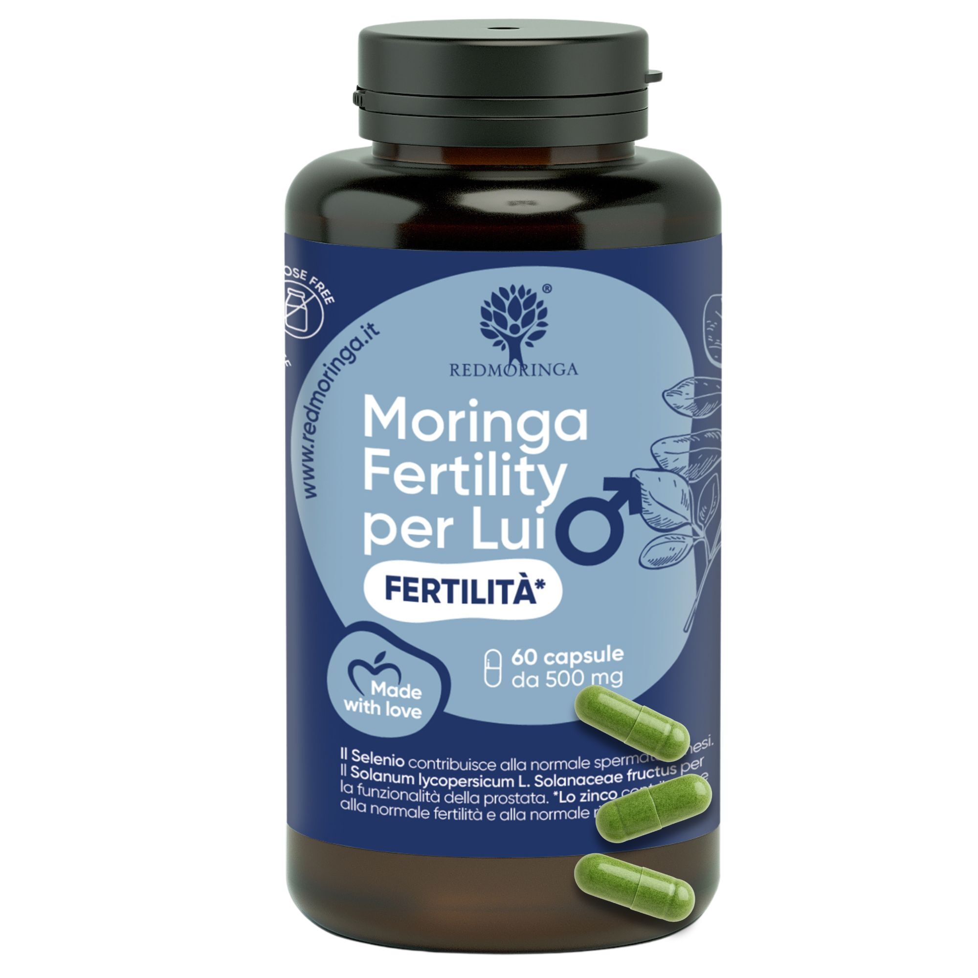 FERTILITY FOR HIM Moringa Fertility Food Supplement for Him