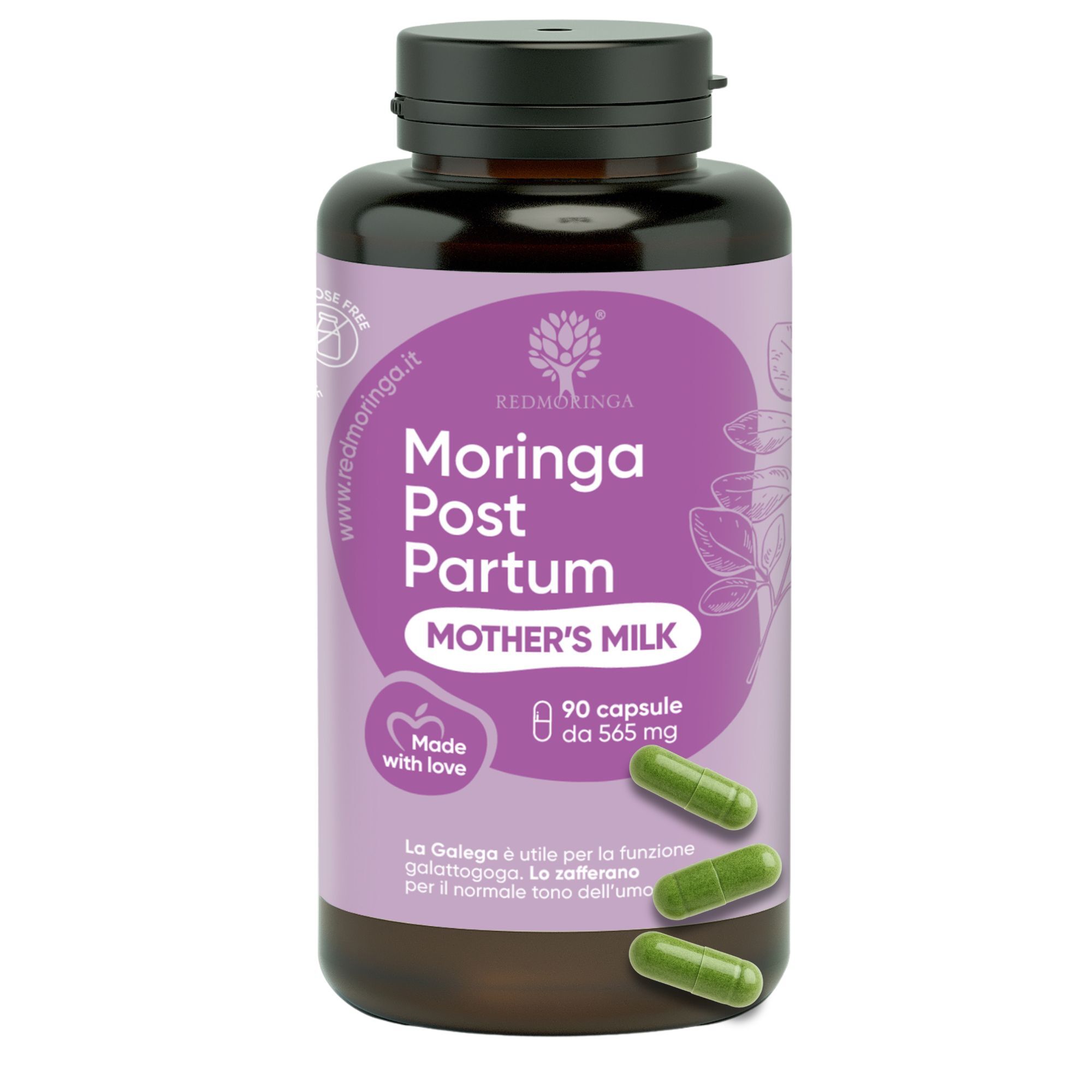 MOTHER'S MILK Moringa Post Partum Food Supplement
