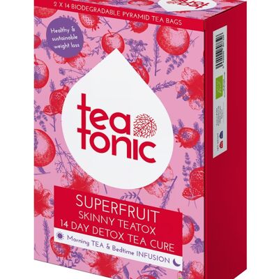 SUPERFRUIT SKINNY TEATOX (14-day slimming tea cure)