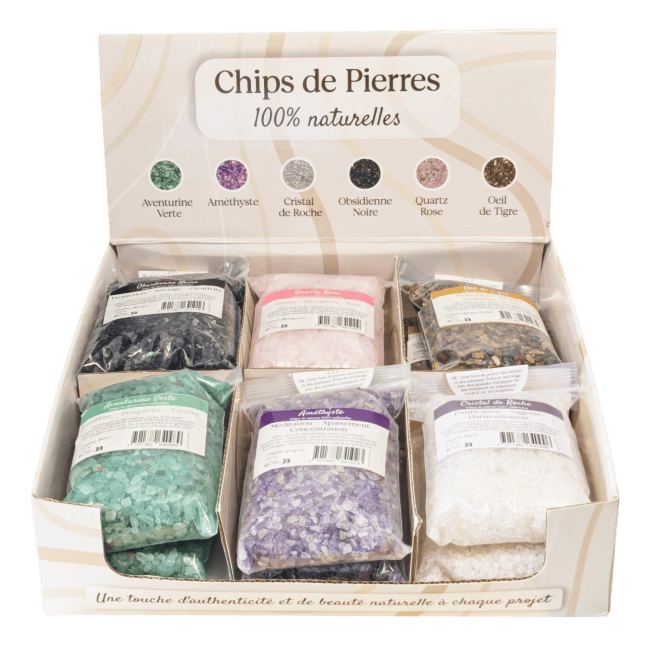 Pierre Chips Display Stand 250g x 12 bags
