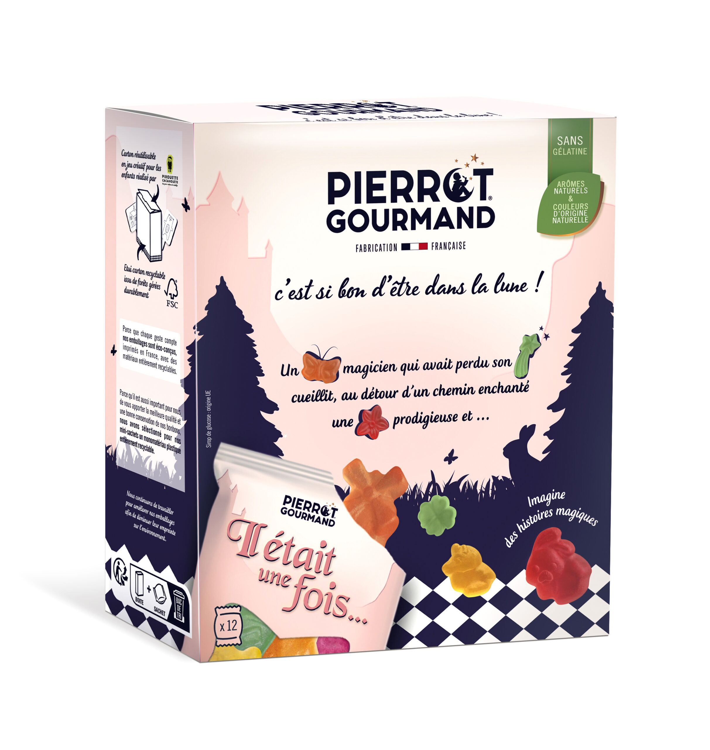 Box of 12 Mini Sachets Once Upon a Time Pierrot Gourmand