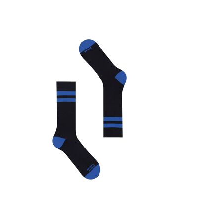 Bike Short  Sock - Unisex - color Ink Blue