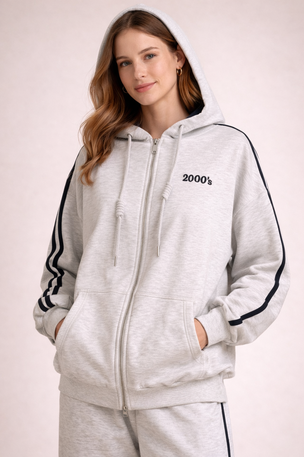 Sudadera con cremallera - MIRELA