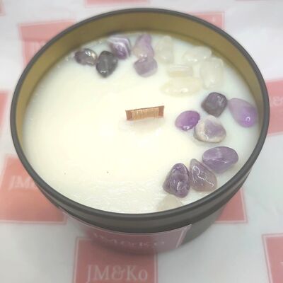 Calming Lavender & Chamomile Woodwick Candle