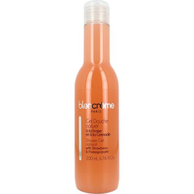 Gel Douche Naturel Blancrème - Fraise & Grenade 200ml