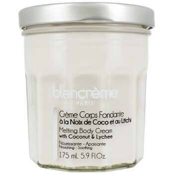 Crème Corps Blancherème - Noix de Coco & Litchi 175ml 1