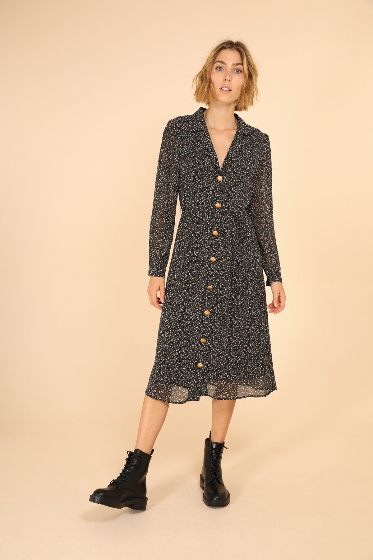 ROMAINE vestito nero taglia S