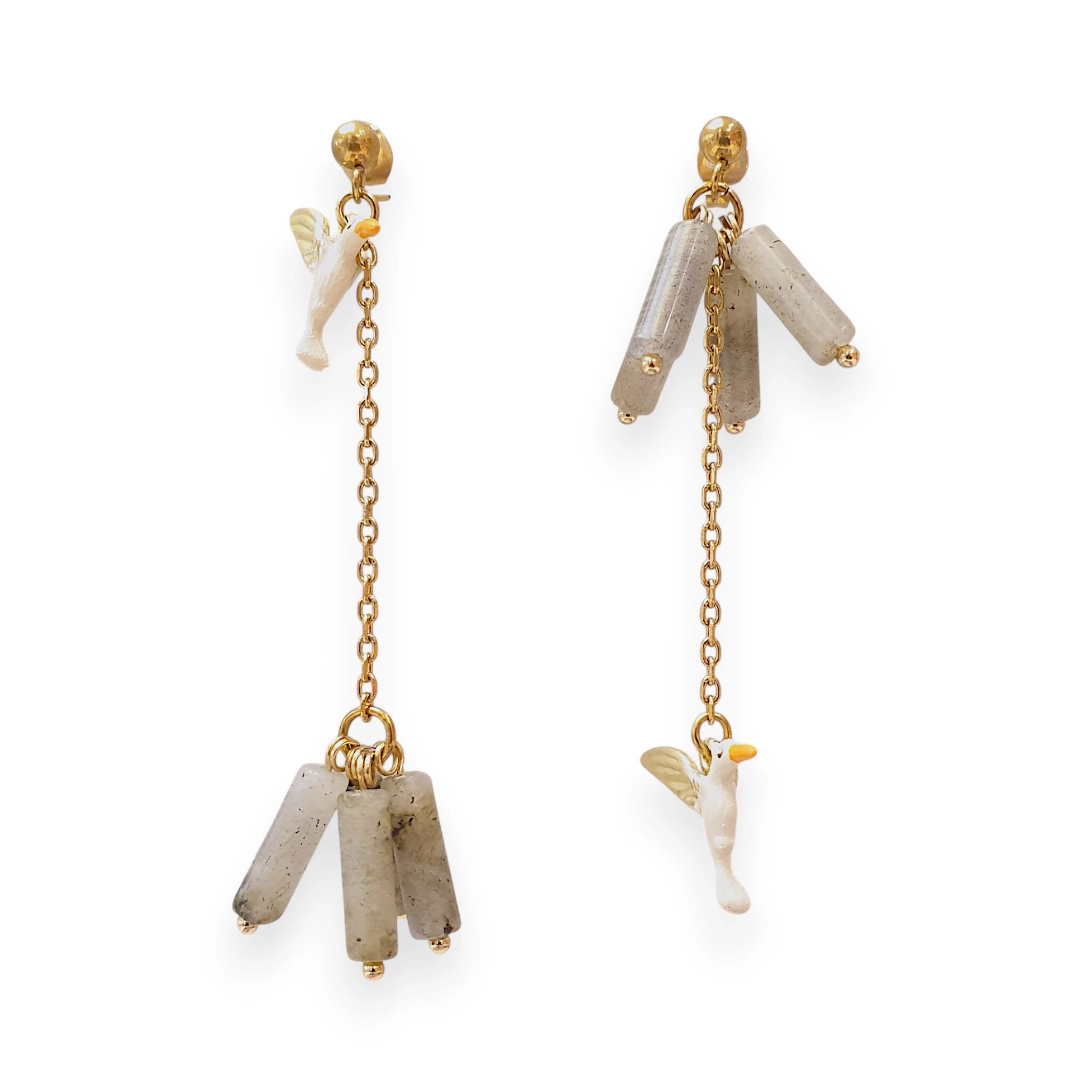Matins parisiens - Boucles d'oreilles Eponine - Idée cadeau - Création & fabrication françaises